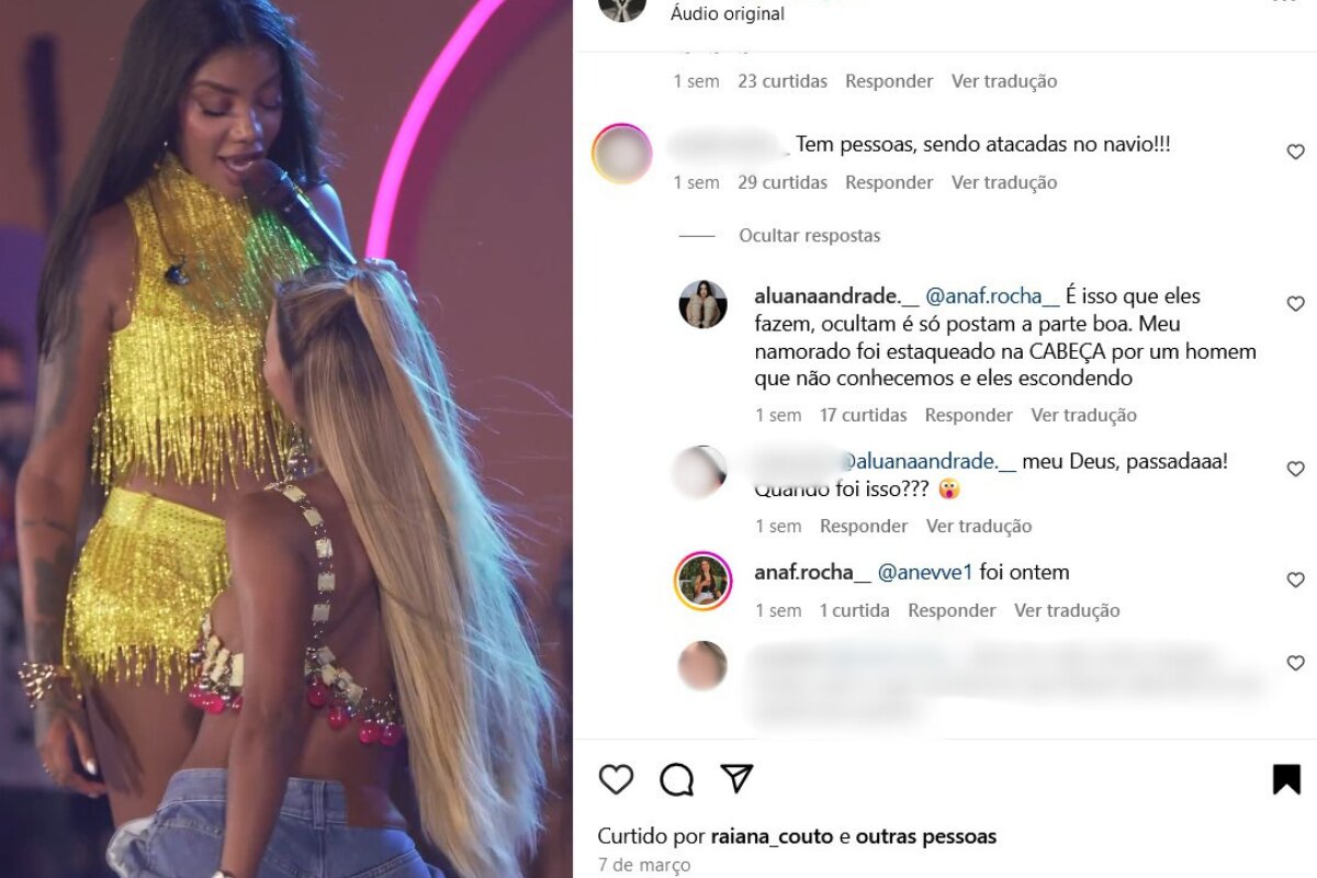 Reprodução colorida de perfil da cantora Ludmilla - Metrópoles