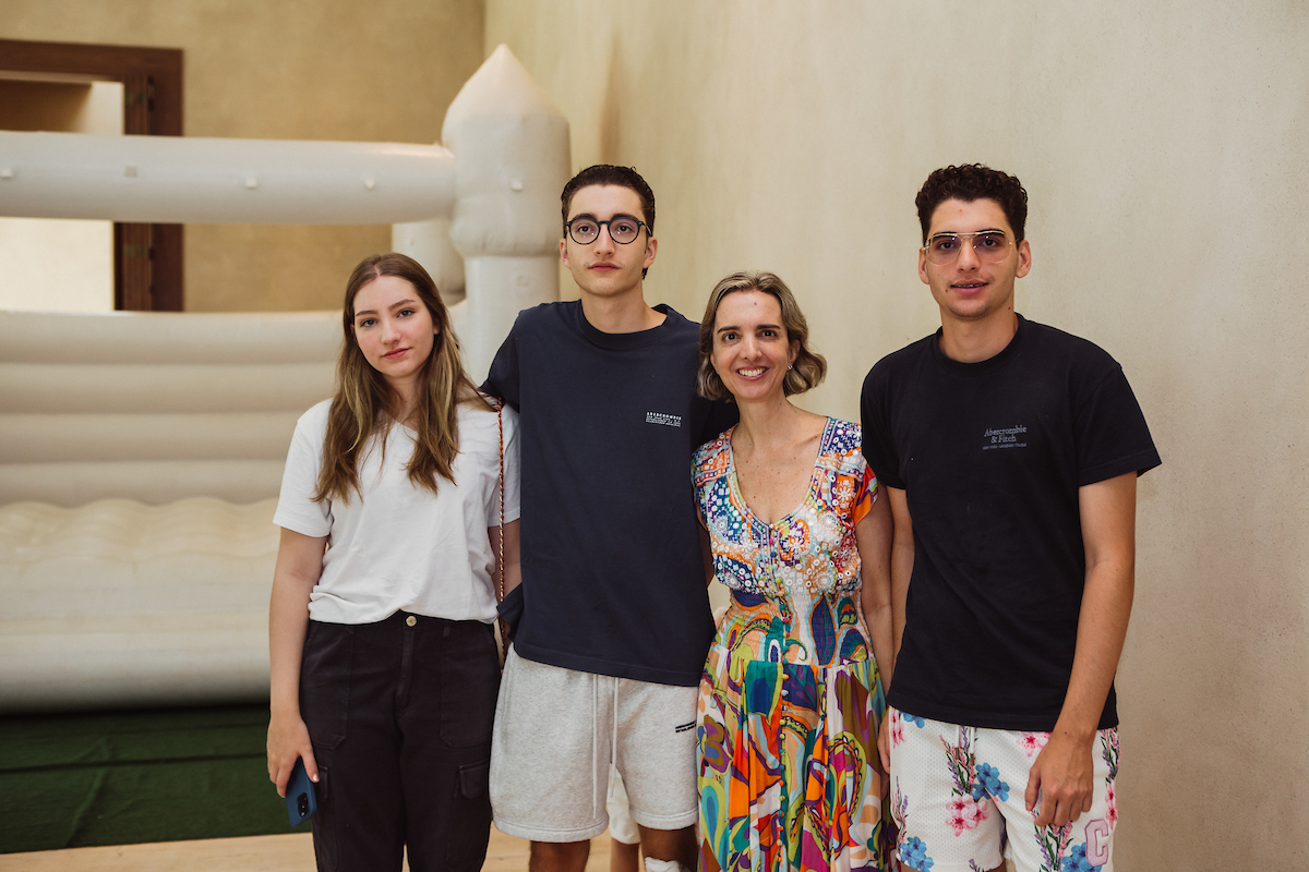 Catarina, Pedro, Daniela e Antonio Amorim