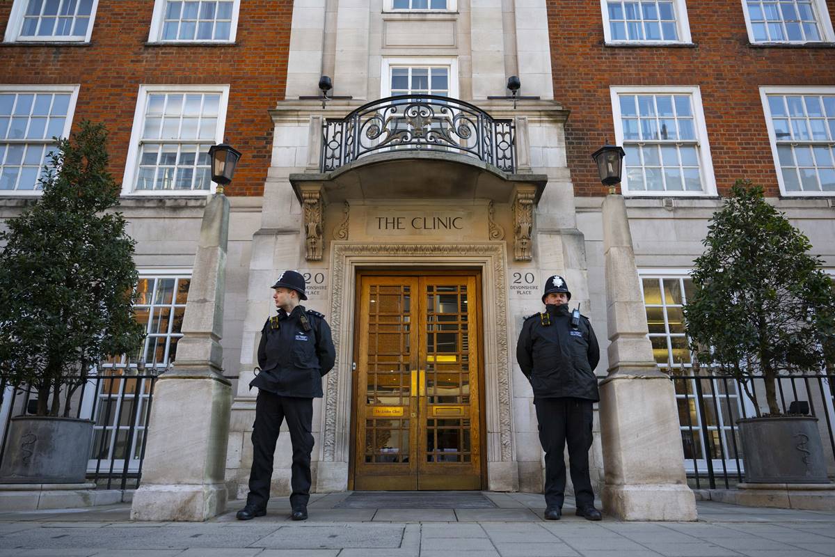 Entrada do London Clinic