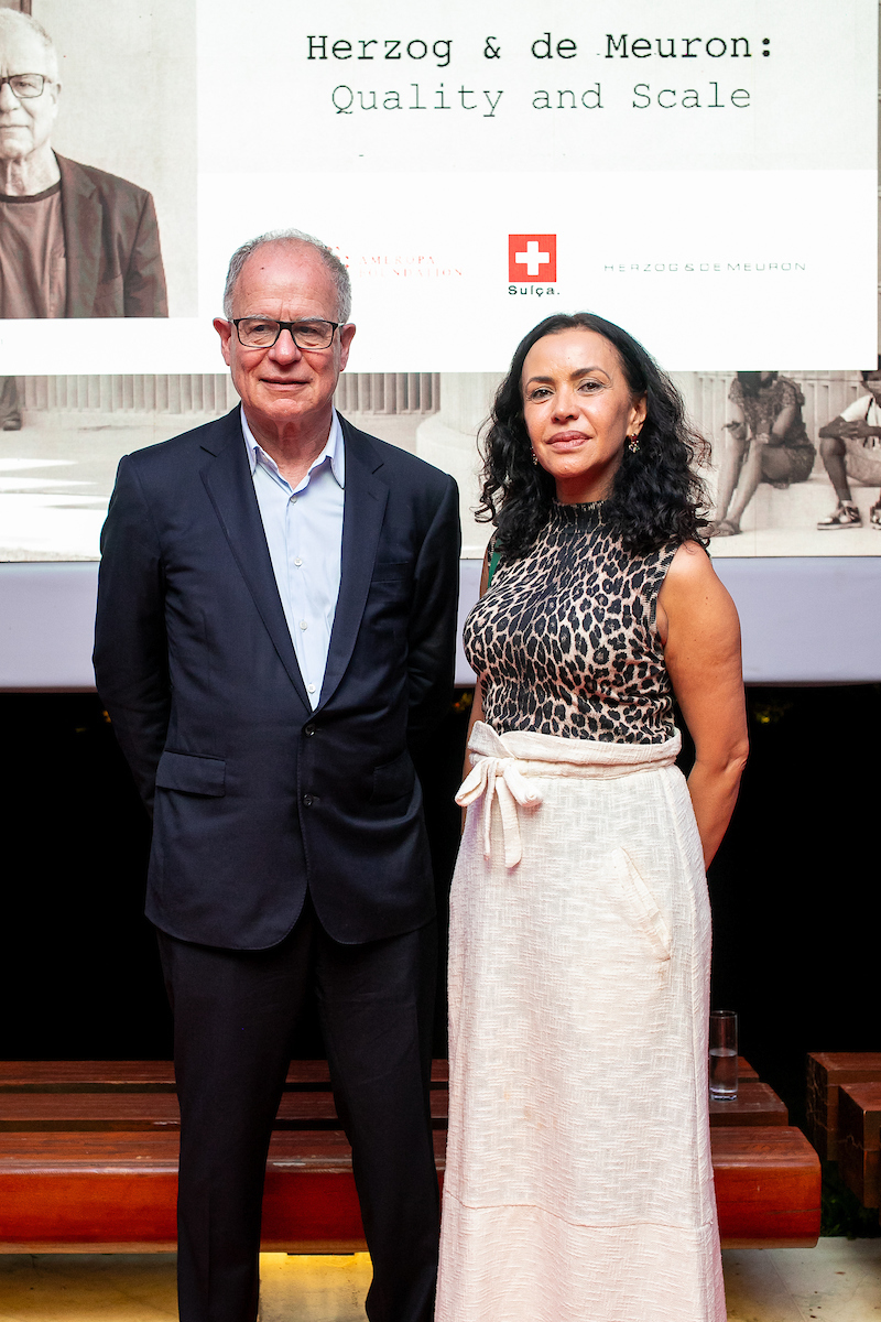 Pierre de Meuron e Claudia Meireles