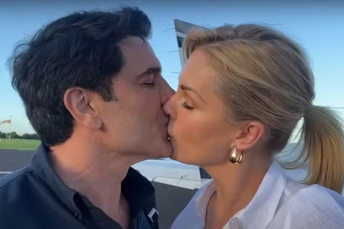 Vídeo: Ana Hickmann e Edu Guedes fazem primeiro trabalho como casal |  Metrópoles