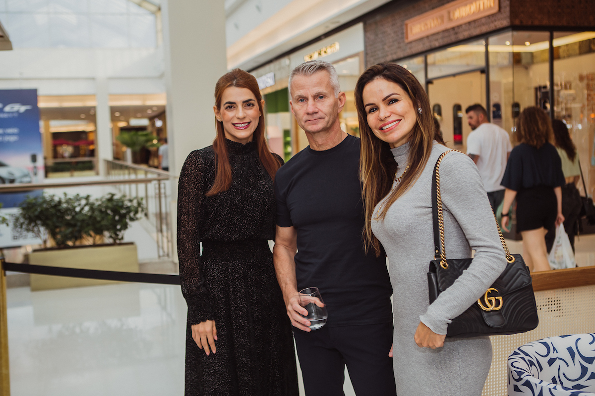 Fernanda Benevides, Charles Capela e Joana Costa