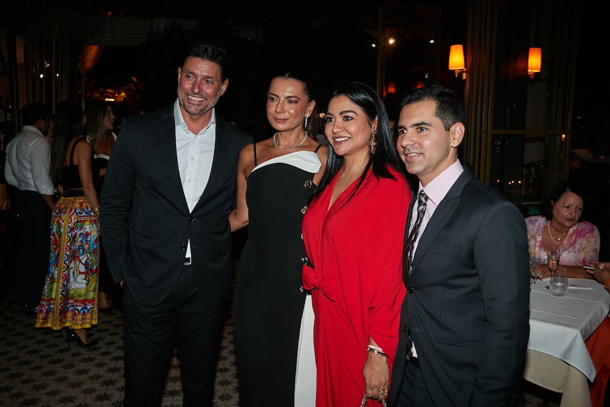 Marcelo Lourenço, Tati Mauriz, Clarice Lagares e Jader Lagares