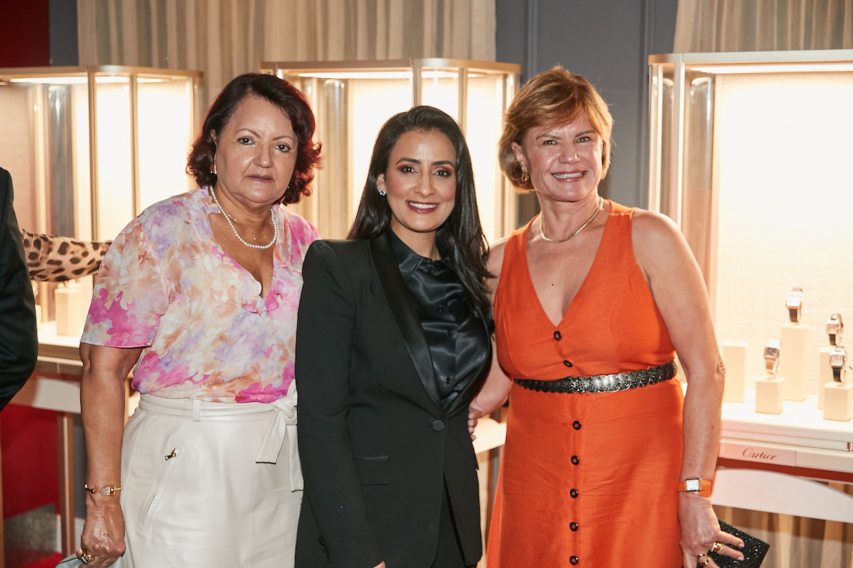 Neide Margos da Silva, Luciana Rosa e Wilma Pereira