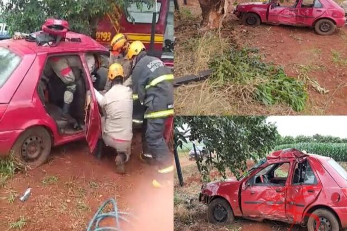 Vídeo: jovem pega carro escondido, bate e escalpela vítima em acidente |  Metrópoles