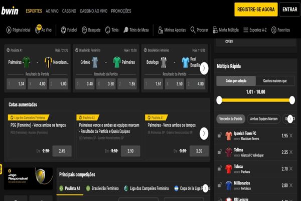 Site da bwin é confiável e fácil de utilizar - APOSTAS