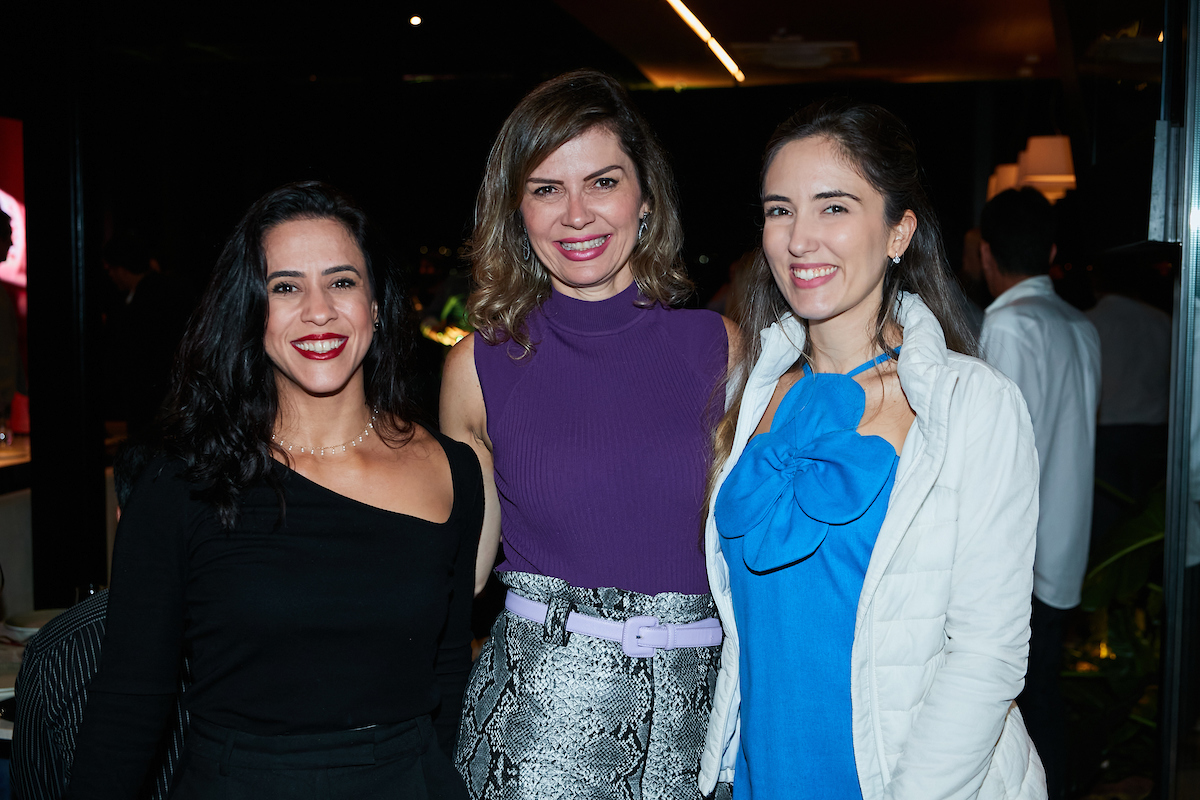 Carol Franco, Berta Kruger e Camila Fleury