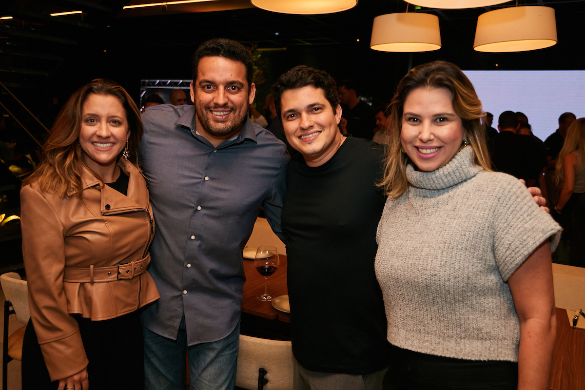 Liana Rolemberg, Marcuce Luz, Felipe Sampaio e Renata Gonzaga