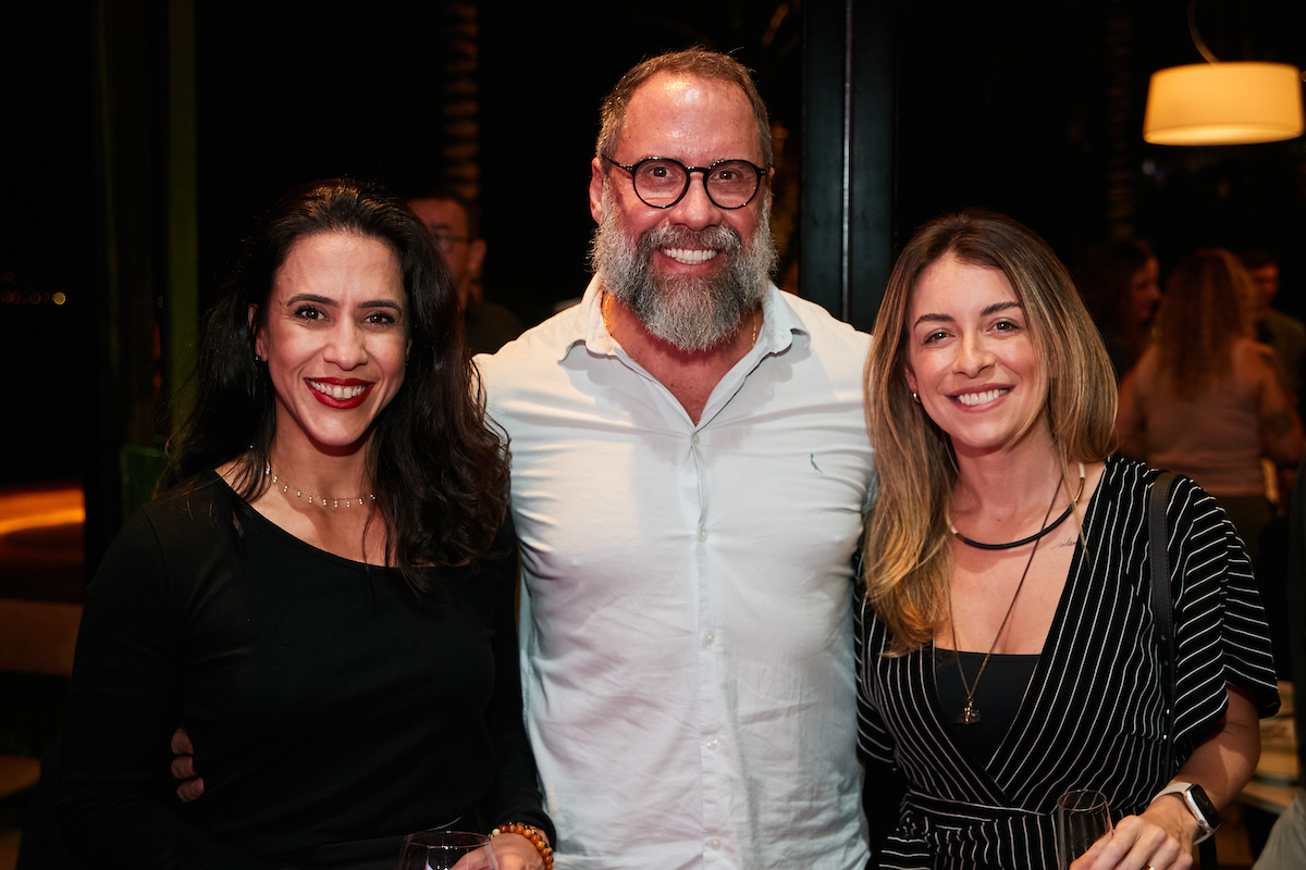 Carol Franco, Gustavo Burnett e Ana Paula Burnett