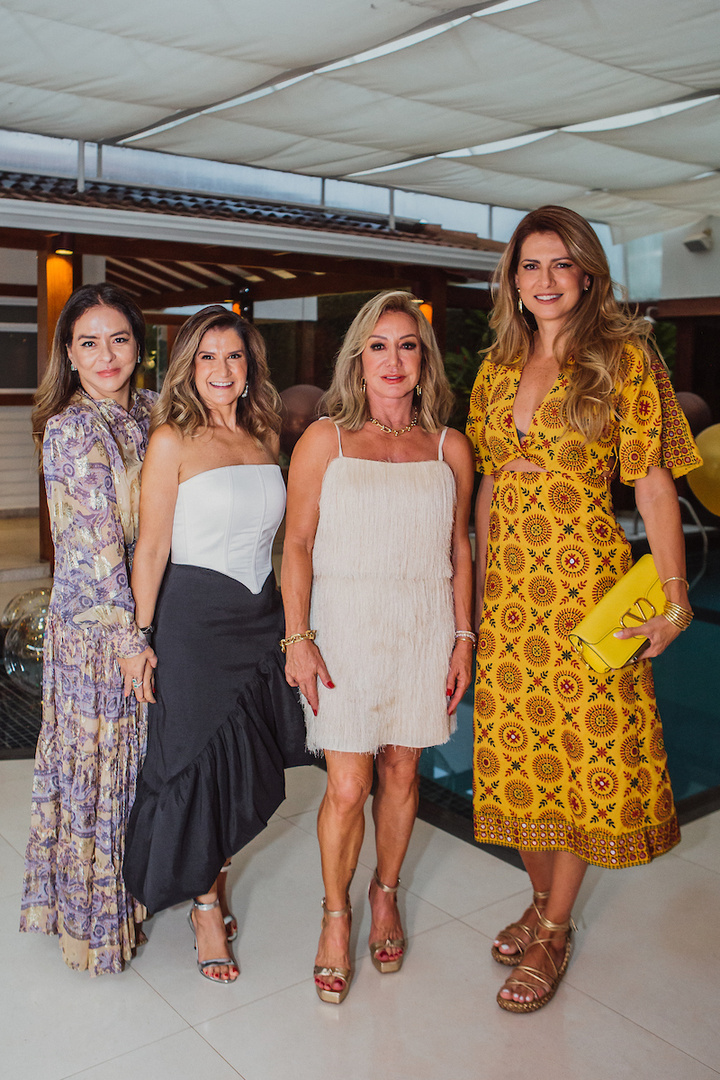 Silvana Chaves, Lara Calaca, Arlete Egídio e Thaiene Fernandes