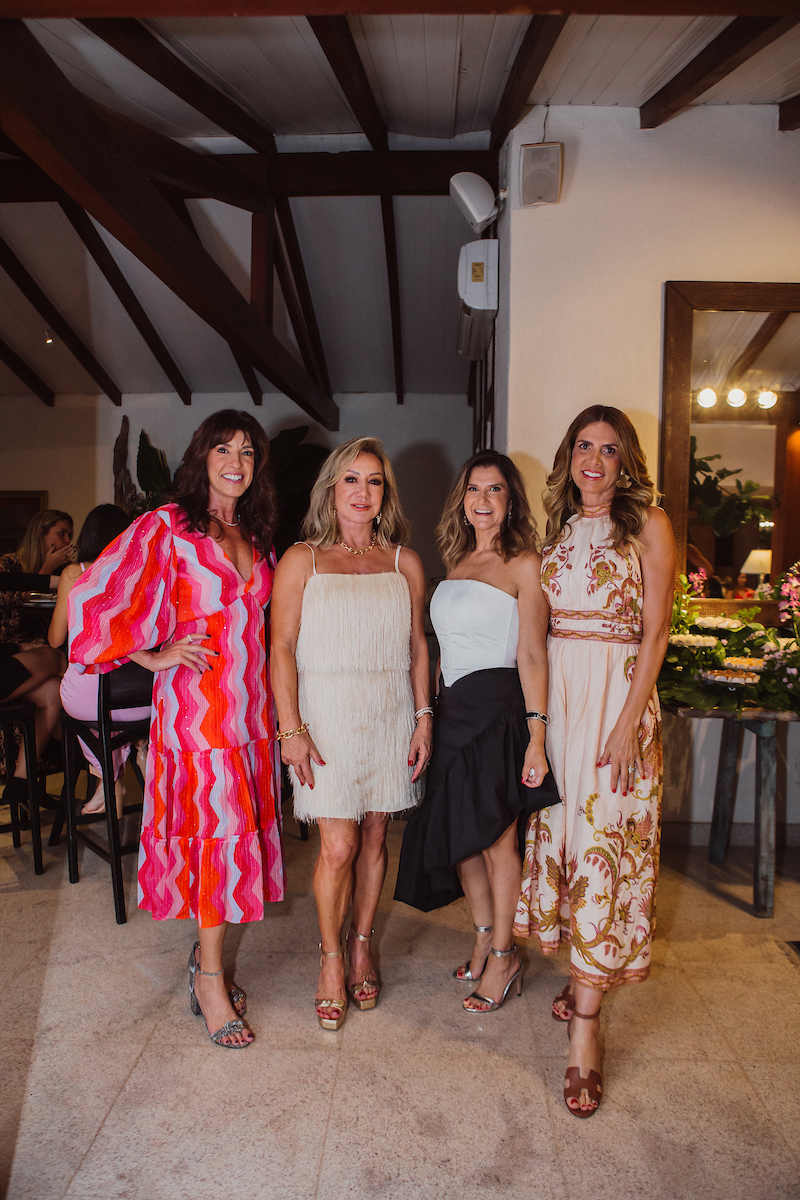 Dani Kniggendorf, Arlete Egídio, Lara Calaça e Monica Haddad