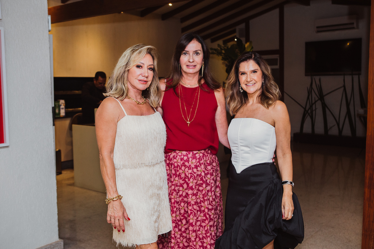 Arlete Egídio, Claudia Pohl e Lara Calaça