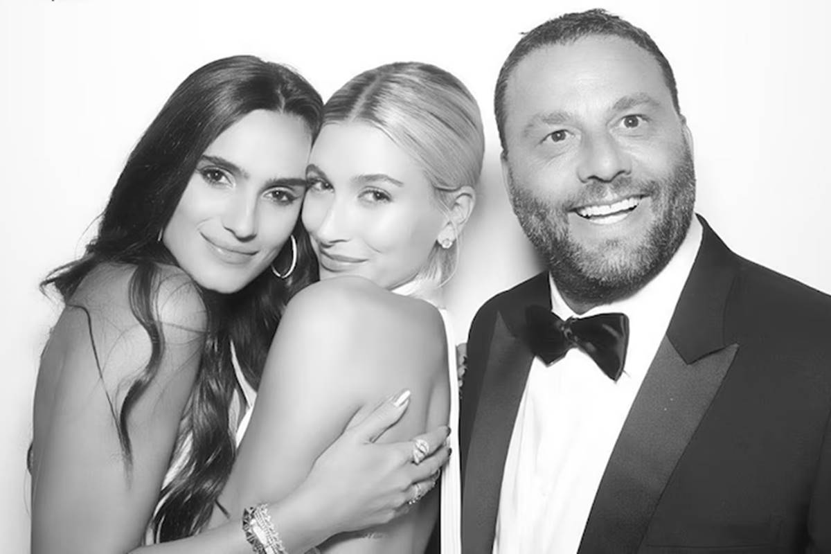 David Grutman, Hailey Bieber e Isabela Rangel Grutman