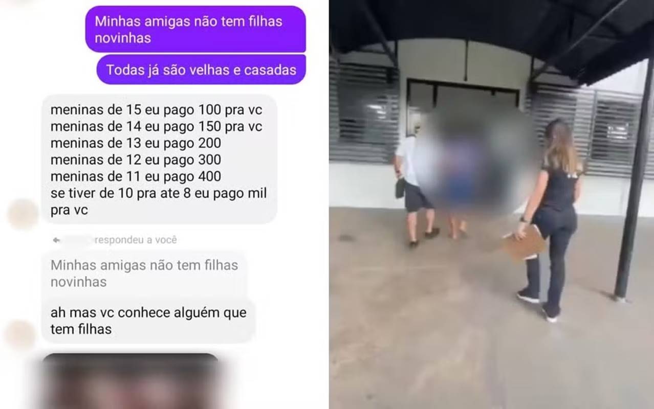 Homem sugeria pagar até R$ 1 mil por encontro com menores de 10 anos |  Metrópoles