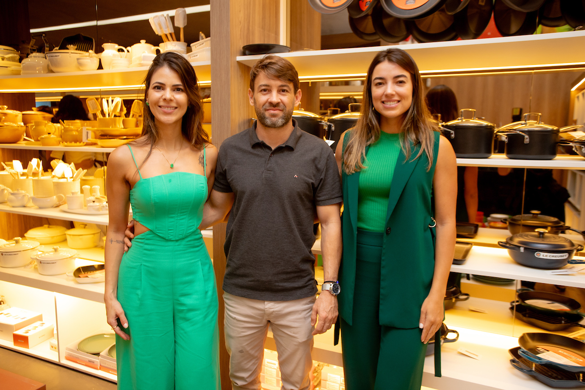 Marina Mosquera, Daniel Lima e Priscilla Domenech