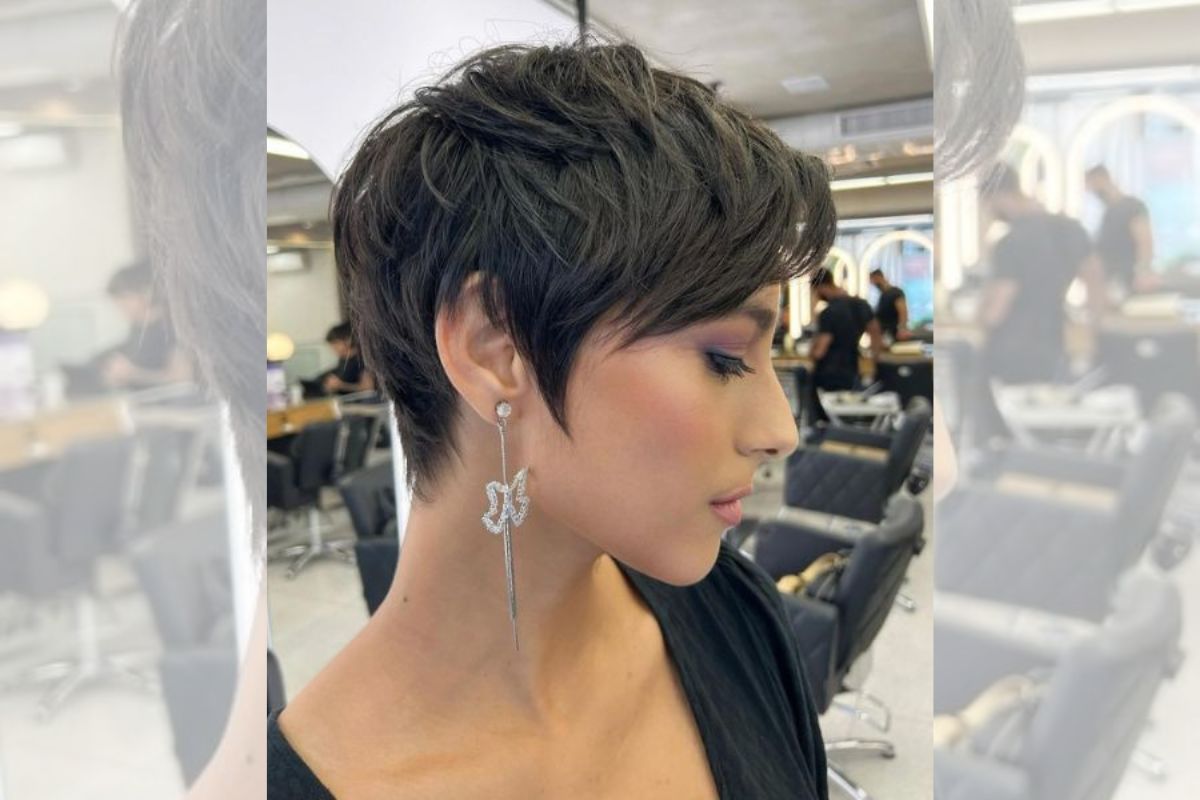 corte de cabelo pixie