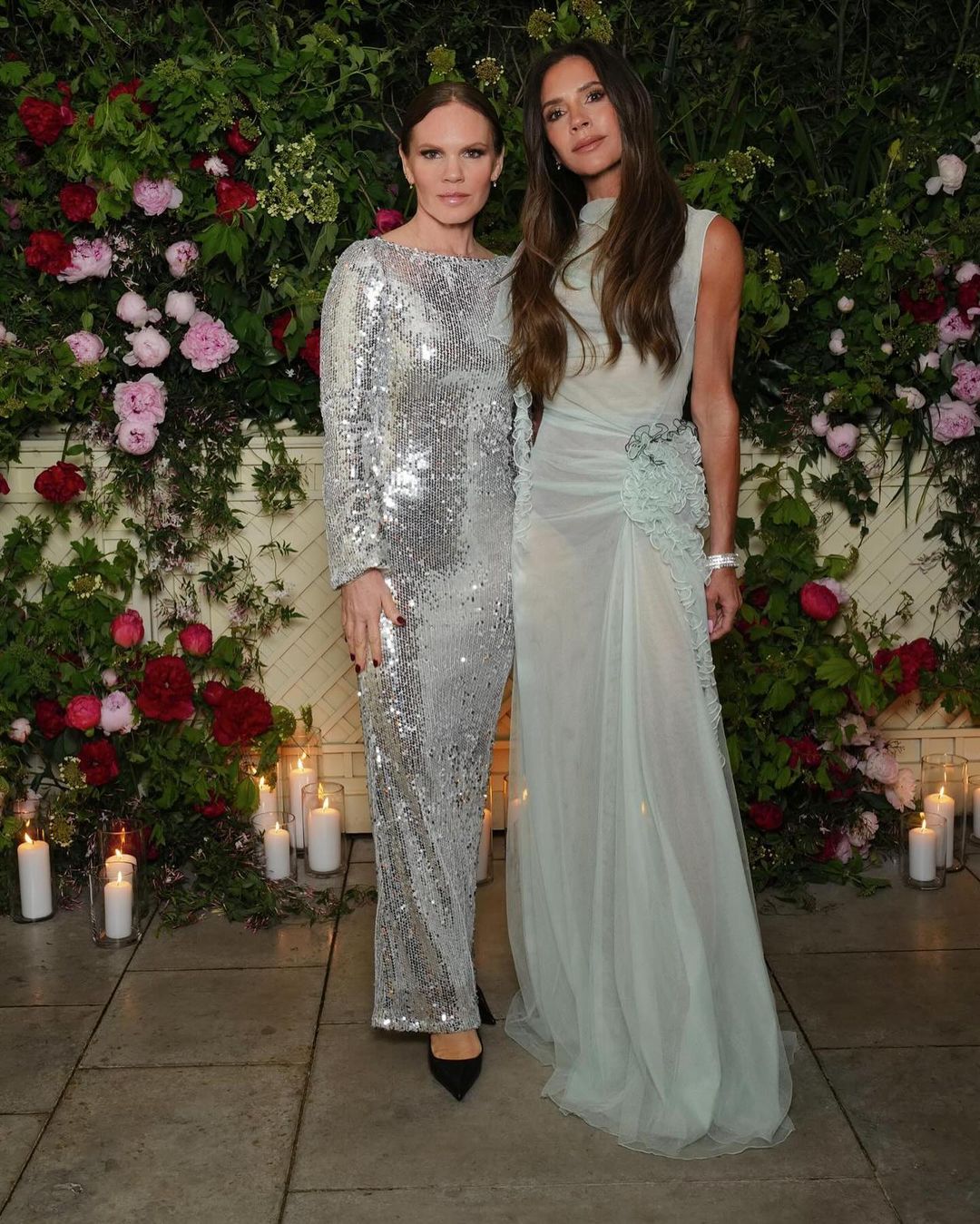 Louise Adams e Victoria Beckham