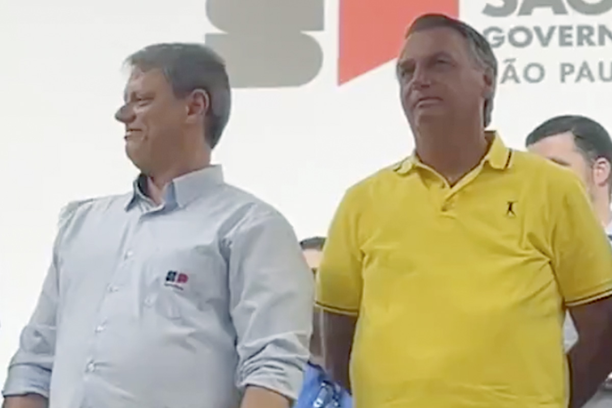 A última declaração de Bolsonaro sobre Tarcísio antes de ser preso