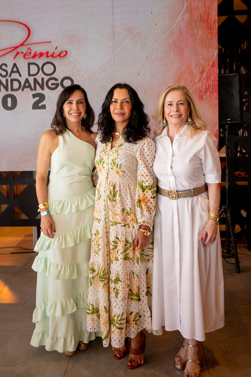 Cleucy Estevão, Claudia Meireles e Margarida Kalil