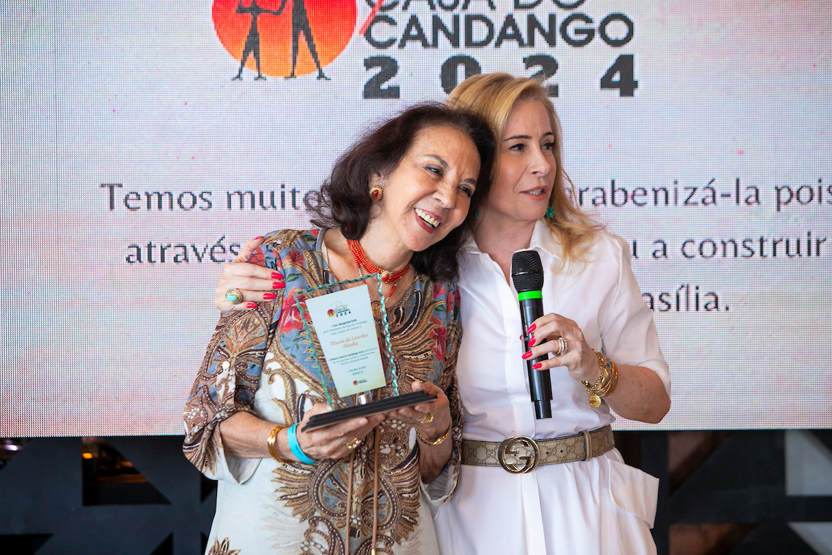 Maria de Lourdes Abadia e Margarida Kalil