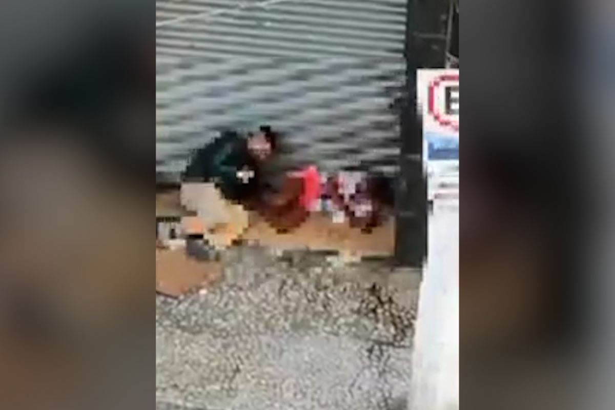 Vídeo Homem é Flagrado Estuprando Moradora De Rua No Litoral De Sp Metrópoles 9071