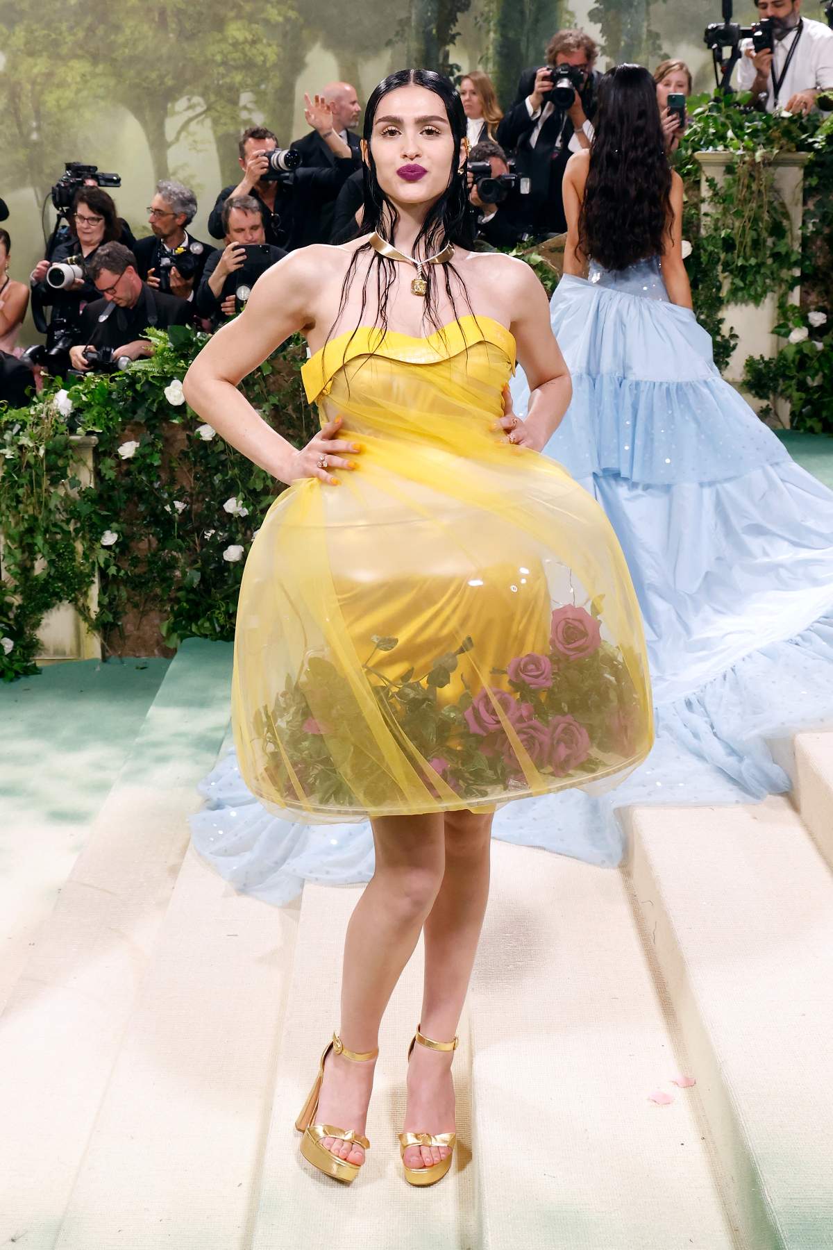 Amelia Gray Hamlin no Met Gala 2024 - Metrópoles