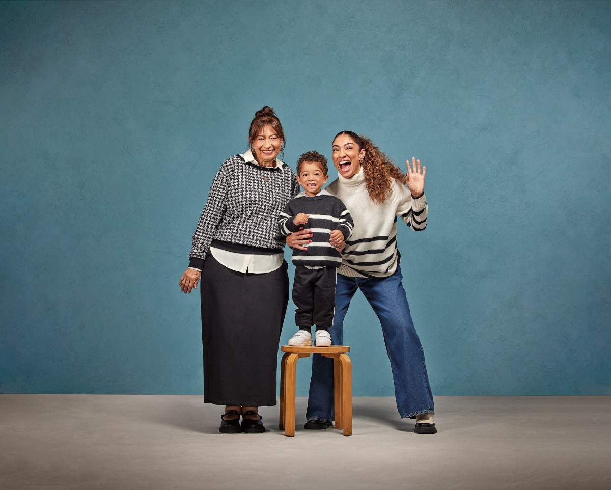 Foto de campanha de Dia das Mães da Malwee - metrópoles 