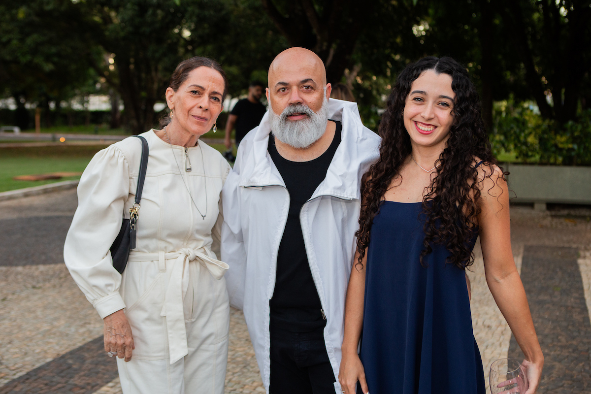 Janine Daher, Gero Tavares e Iolanda Carvalho
