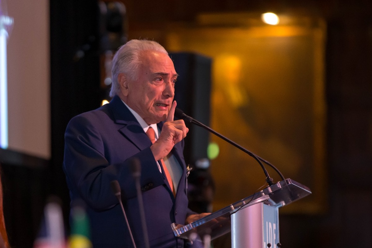 Imagem colorida de Michel Temer