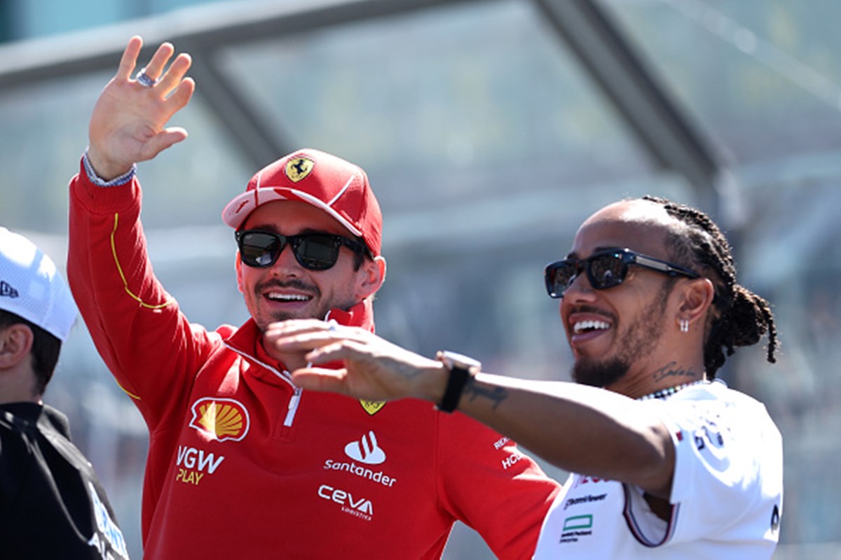 “Estão em lua de mel”, diz chefe da Ferrari sobre Hamilton e Leclerc ...