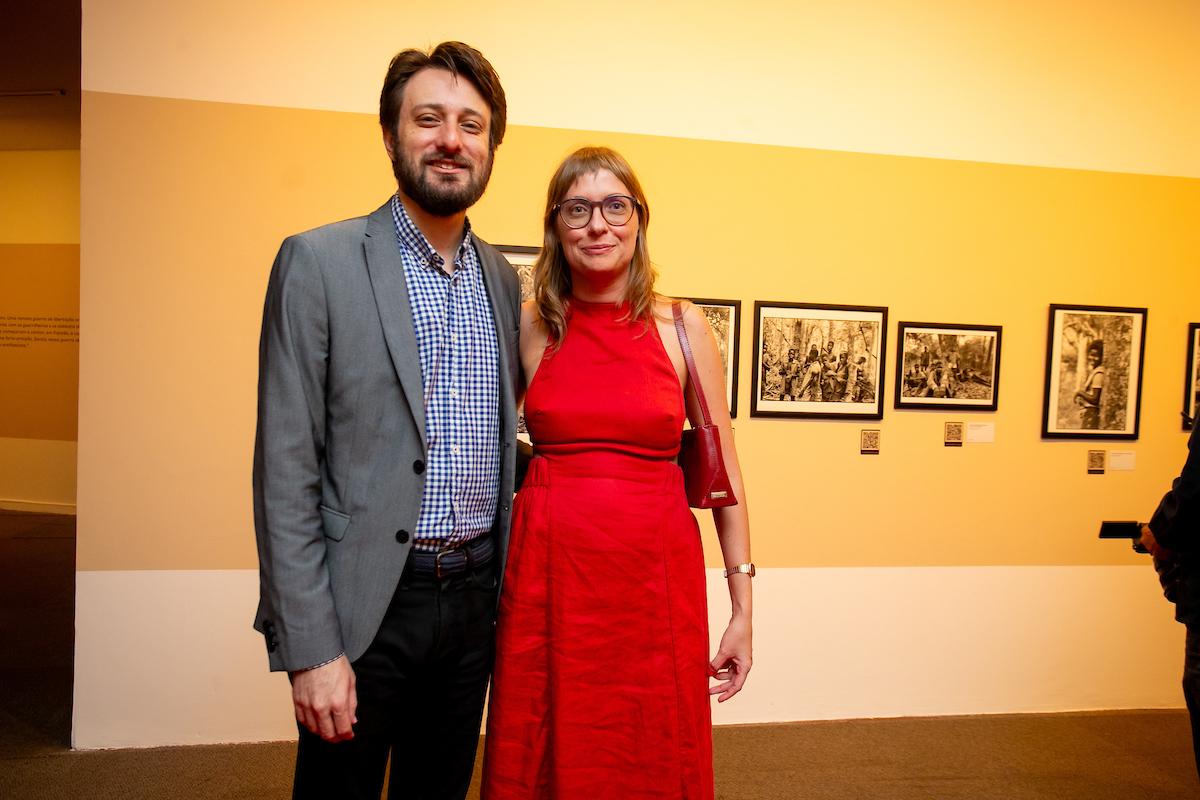 O subsecretário do Patrimônio Cultural do DF, Felipe Ramon e a diretora do Museu Nacional da República, Sara Seilert