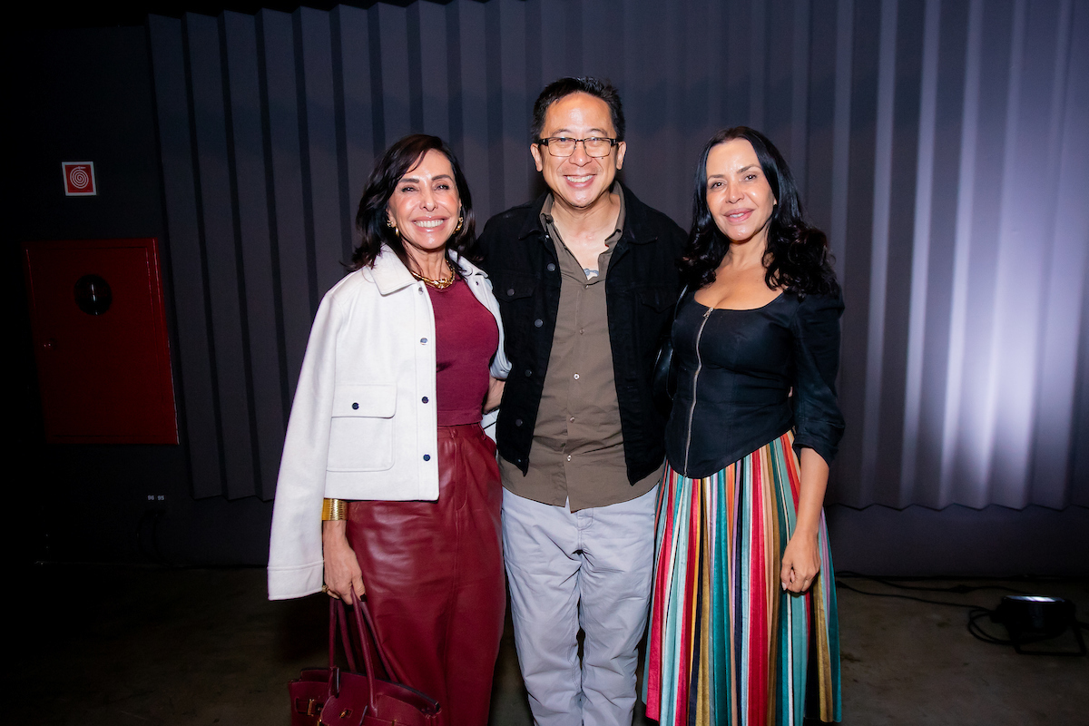 Cleucy Estevão, Hzu Chien e Claudia Meireles