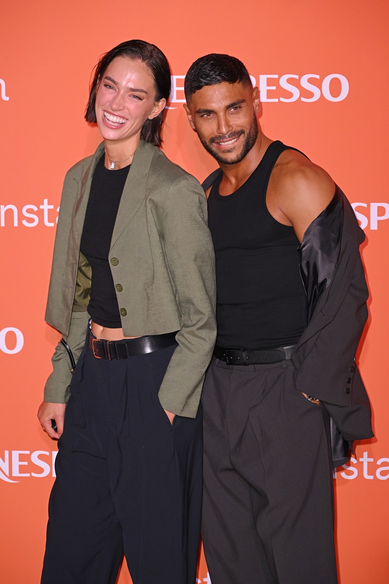 Kristel Van De Kamp and Nassim Lyes