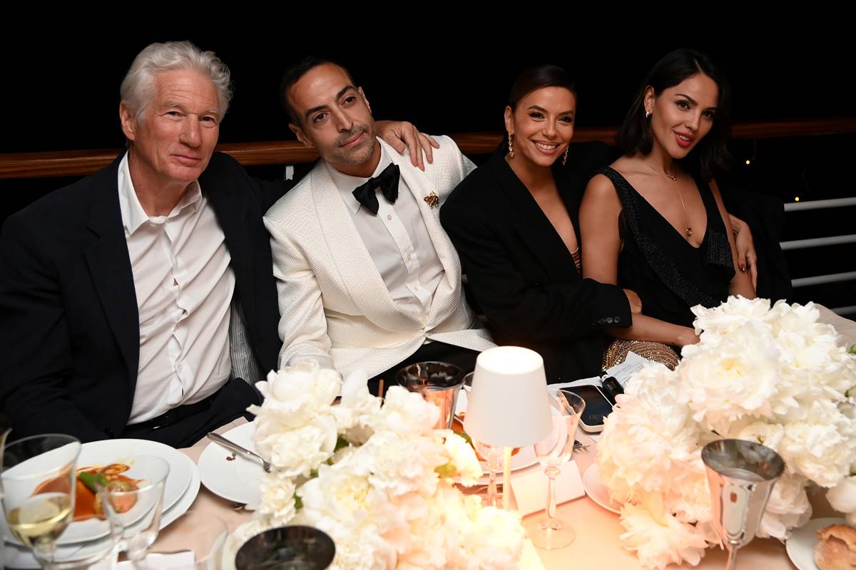 Richard Gere, Mohammed Al Turki, Eva Longoria e Eiza González Reyna 