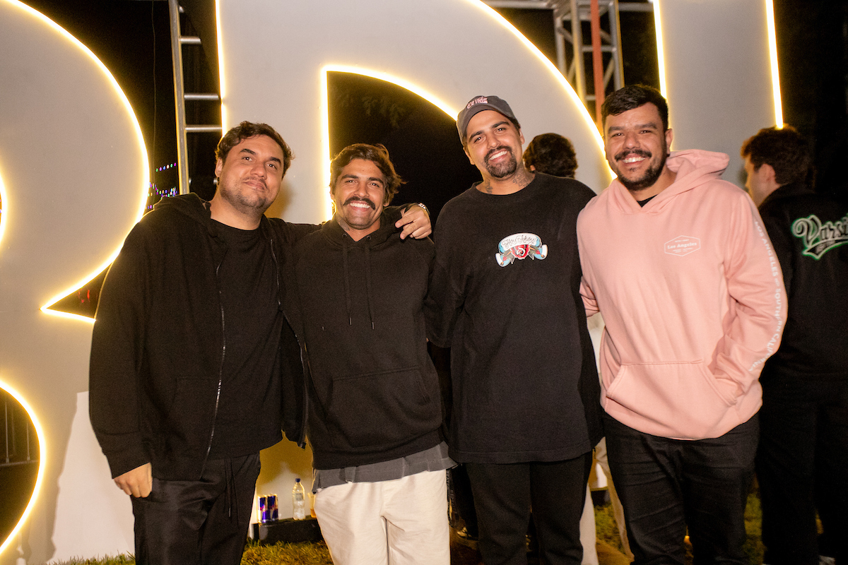 Luiz Antony, João Vitor, João Paulo Scalon e Tarick Padilha