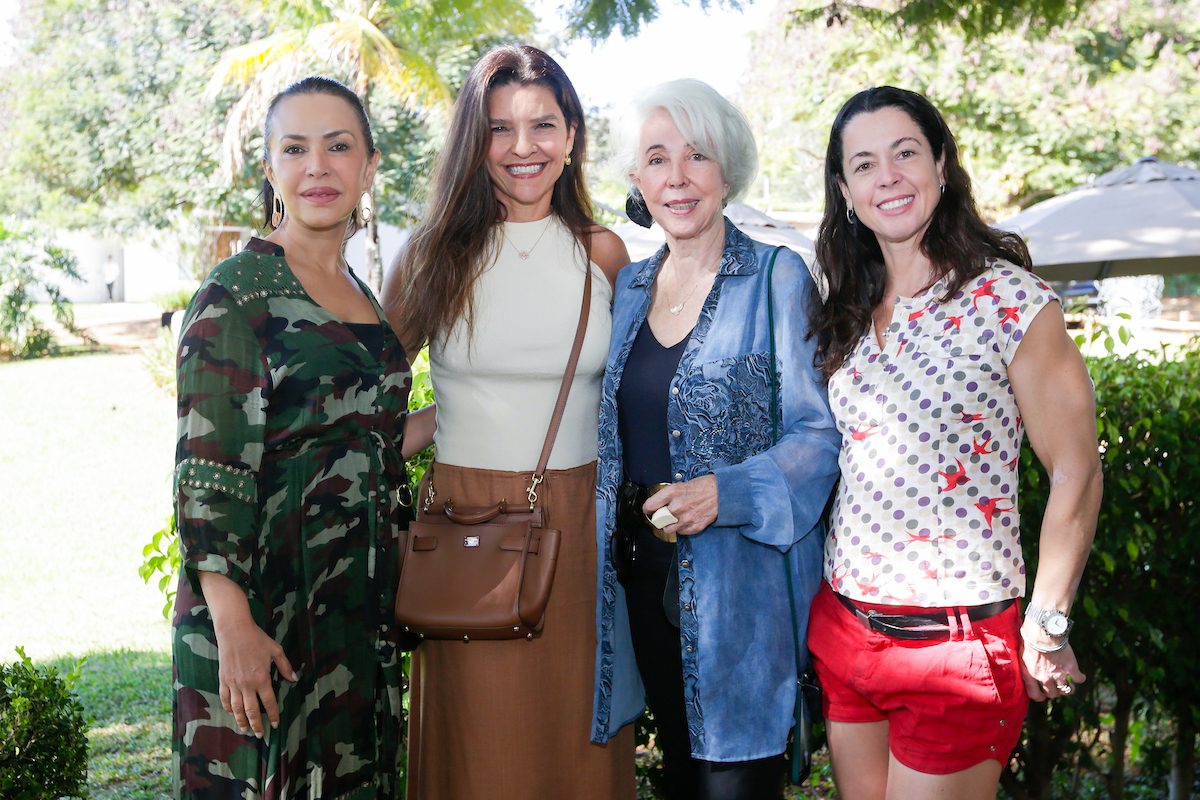 Claudia Meireles, Bia Araújo, Natanry Osório e Diva Osório