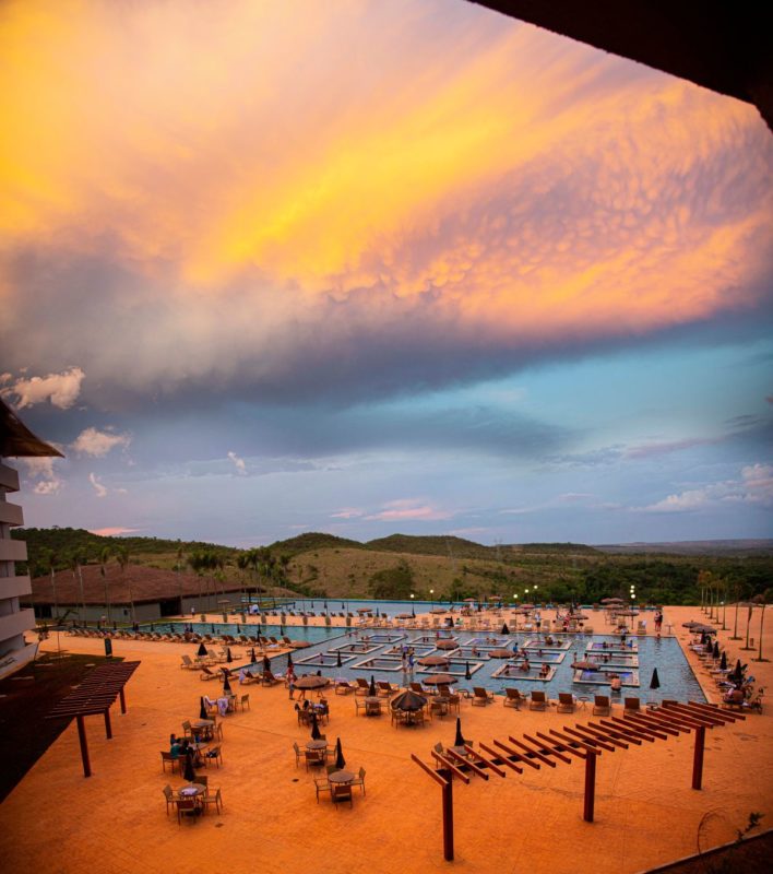 Fotografia colorida mostrando o Tauá Resort Alexânia-Metrópoles
