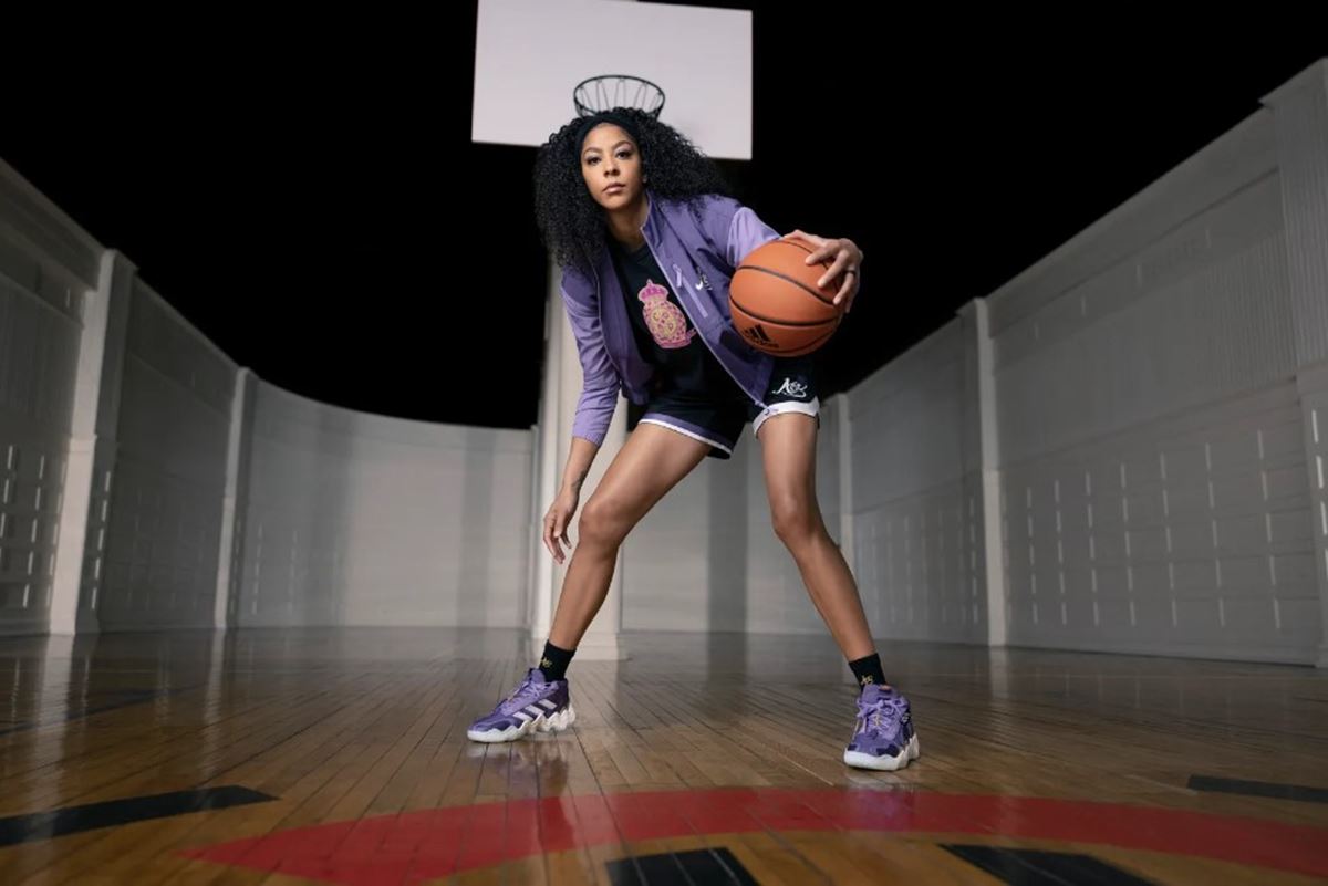 Candace Parker para Adidas - Metrópoles