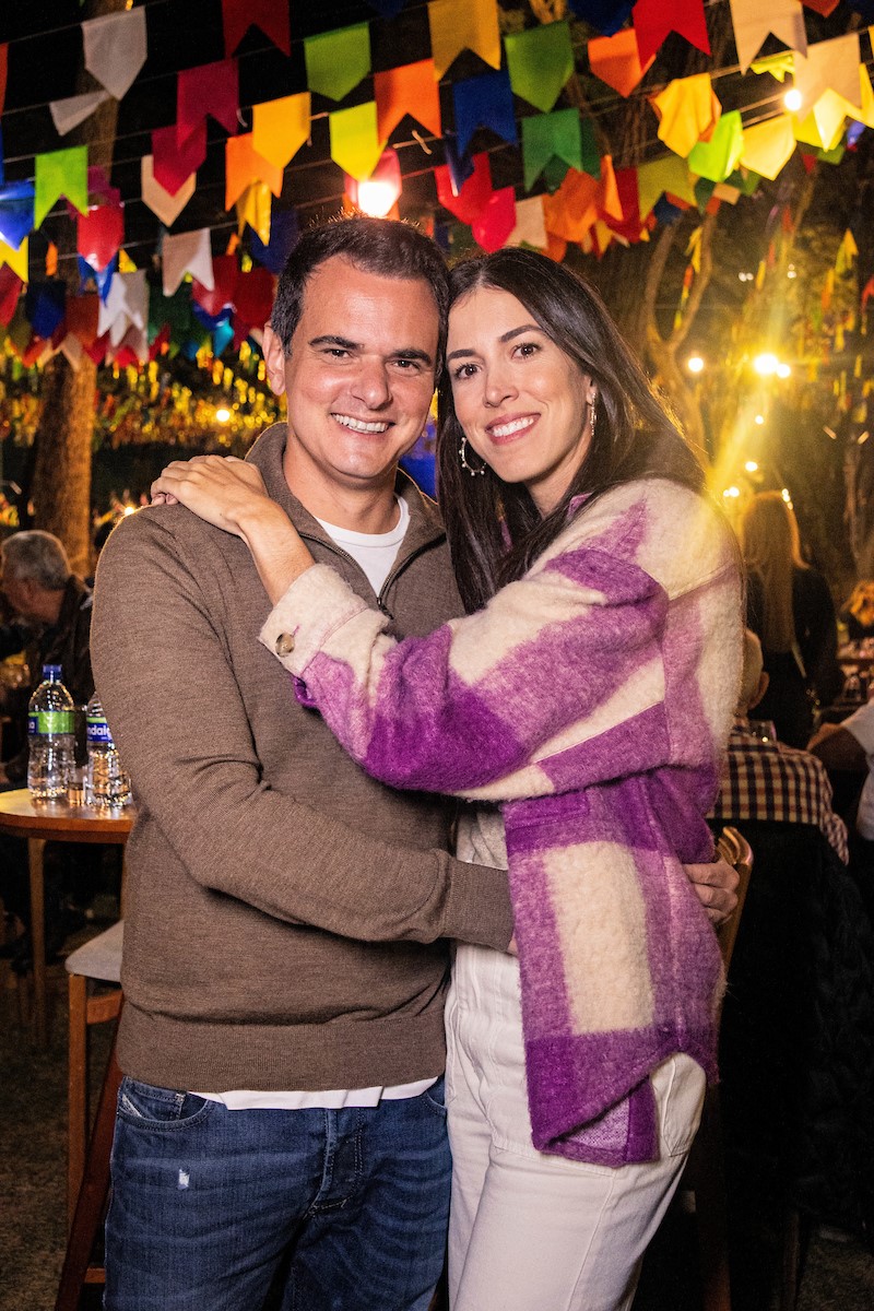 Rodrigo Camarão e Daniela Reis