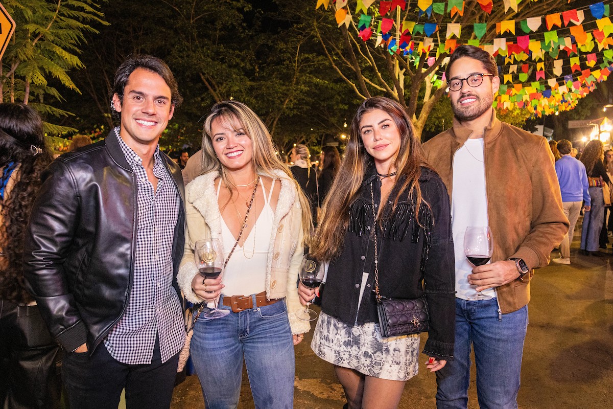 Aylon Estrela, Keiphany Lopes, Camila Zambelli e Guilherme Silva