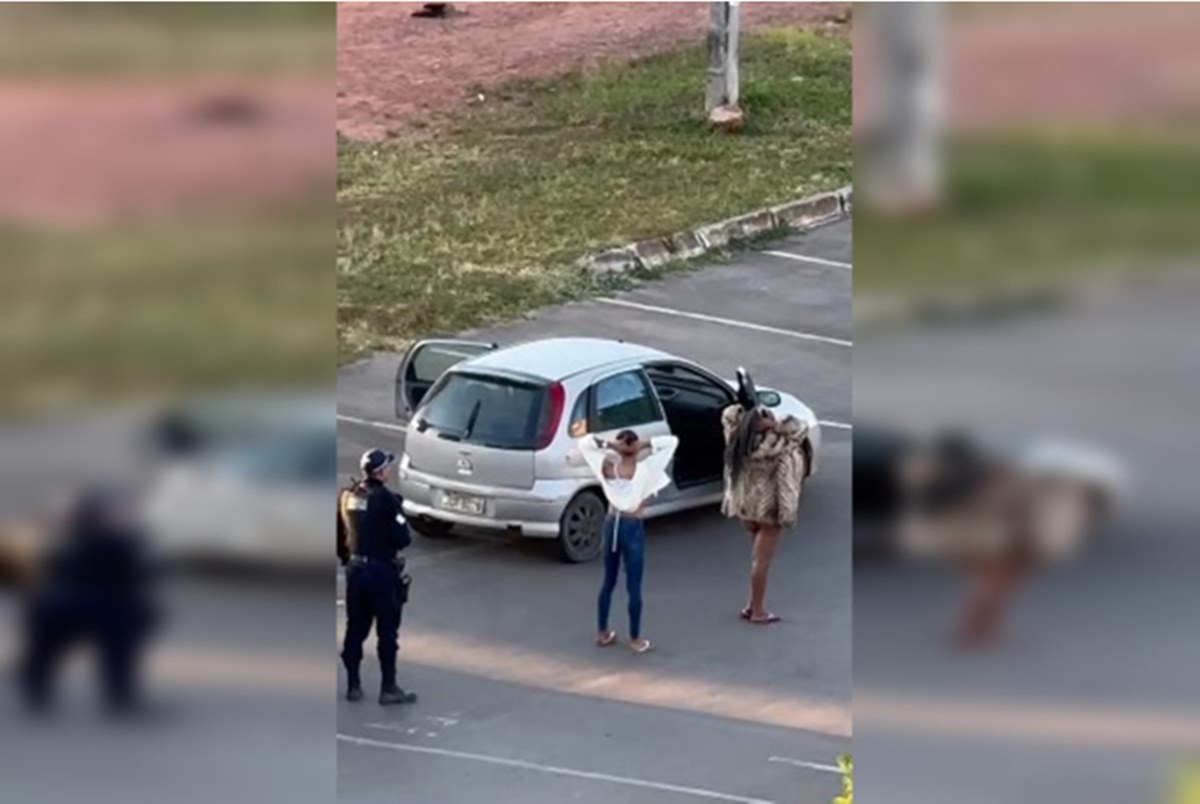 Novo point da sacanagem tem travesti correndo pelada, pedrada e tretas