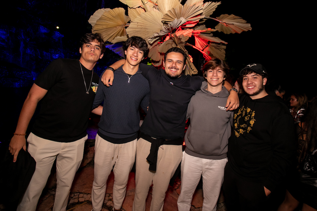 Erico Leão, Rudah Pizzini, Bruno Ribeiro, Rafael Pontual e João Pedro Wassouf