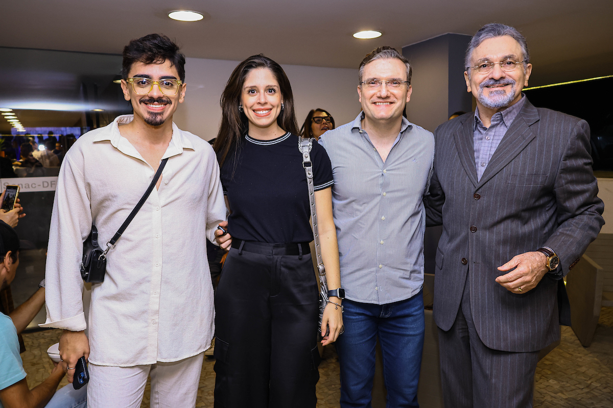 Ismael Ricardo; Gabriela Fias; Fernando Stauber; e Luís Afonso Medeiros
