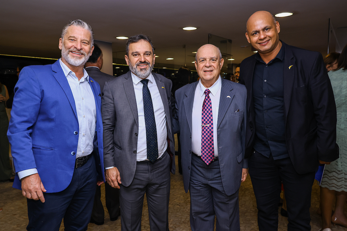 Paulo Dinamarco, Gilvano Silva, Luís Bermudes e Ceciliano Jr
