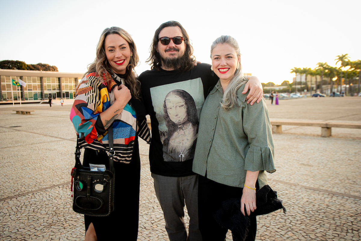 Nina Coimbra, Danilo Borges e Juliana Boechat