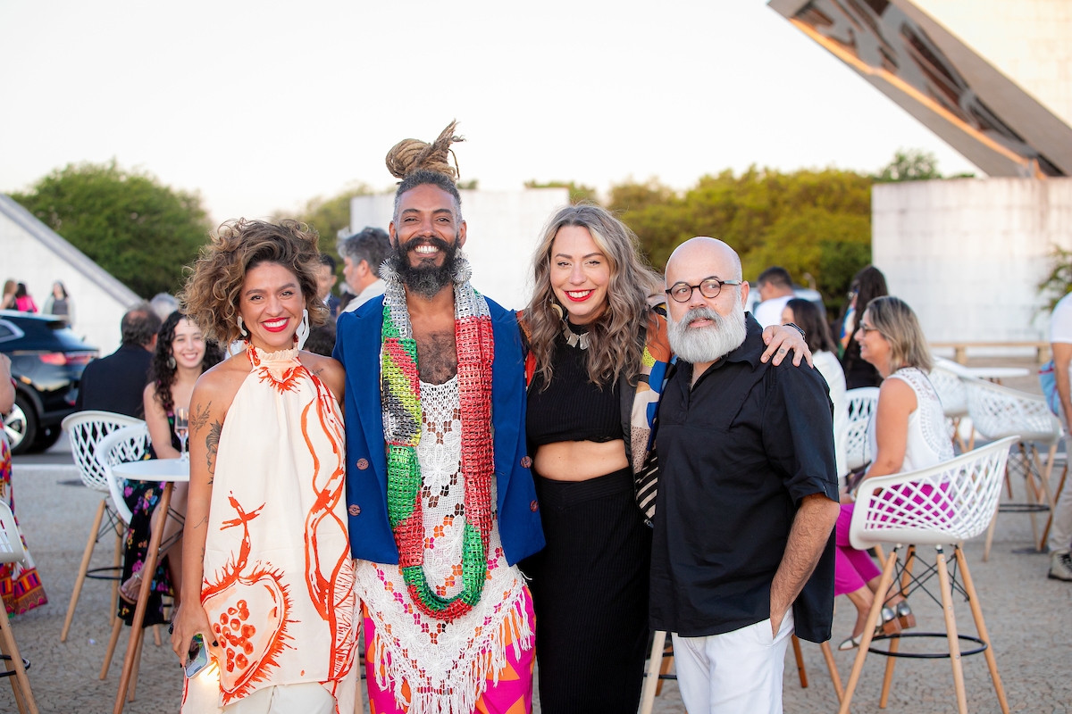 Daisy Barros, Tiago Lucas, Nina Coimbra e Gero Tavares