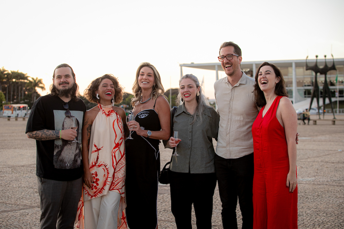 Danilo Borges, Daisy Barros, Caetana Franarin, Juliana Boechat, Danilo Vale e Michele Turchi