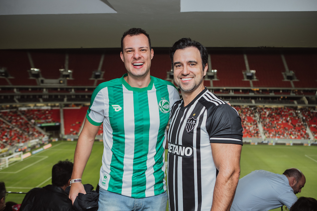 Camarote Arena BRB e Metrópoles no jogo Juventude e Atlético–MG