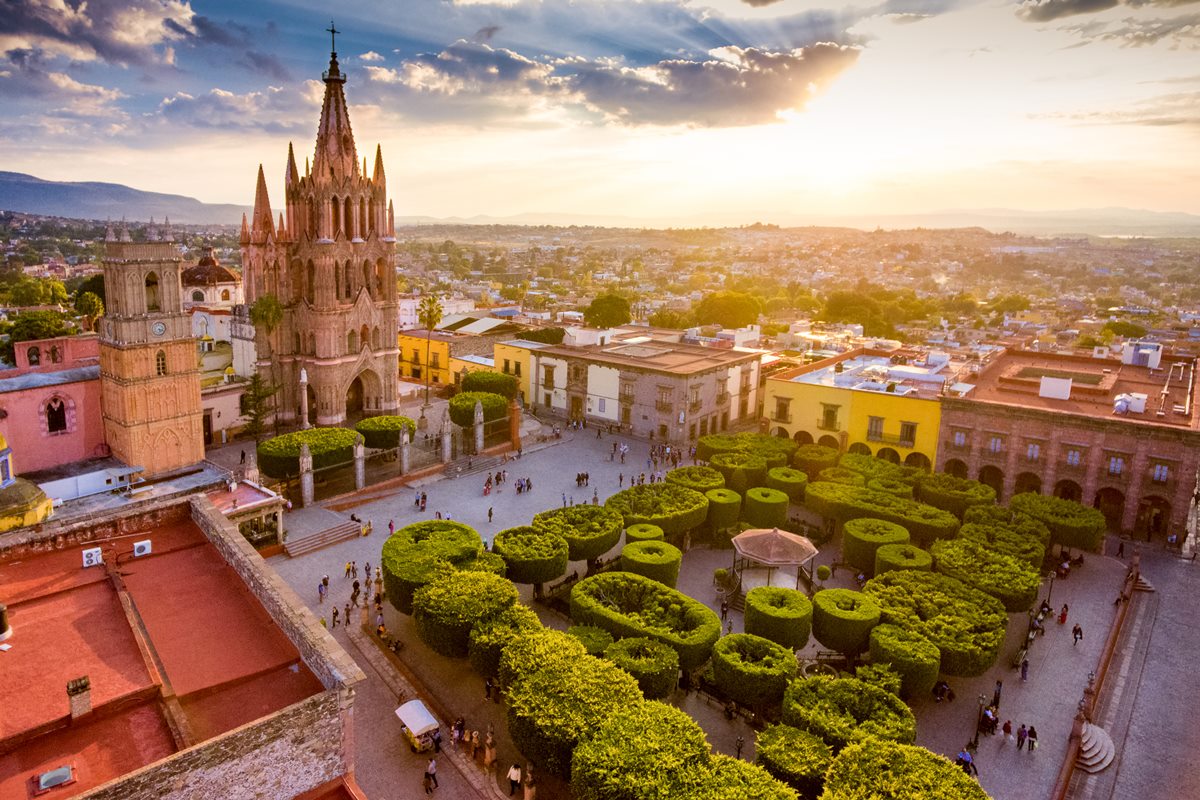 Cidade no México - San Miguel de Allende