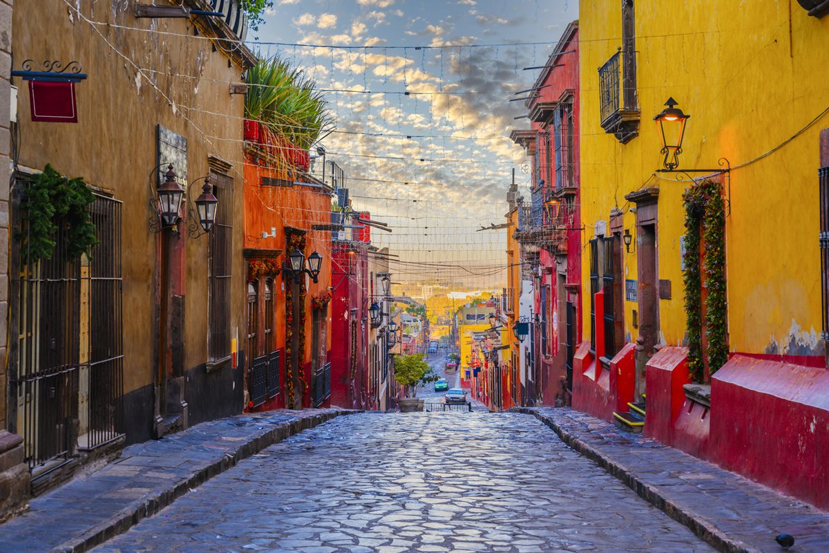 Cidade no México - San Miguel de Allende